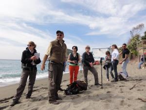 Insel Ischia. Wandergruppe
