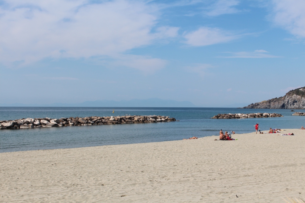 Forio d'Ischia. Blick auf Strand